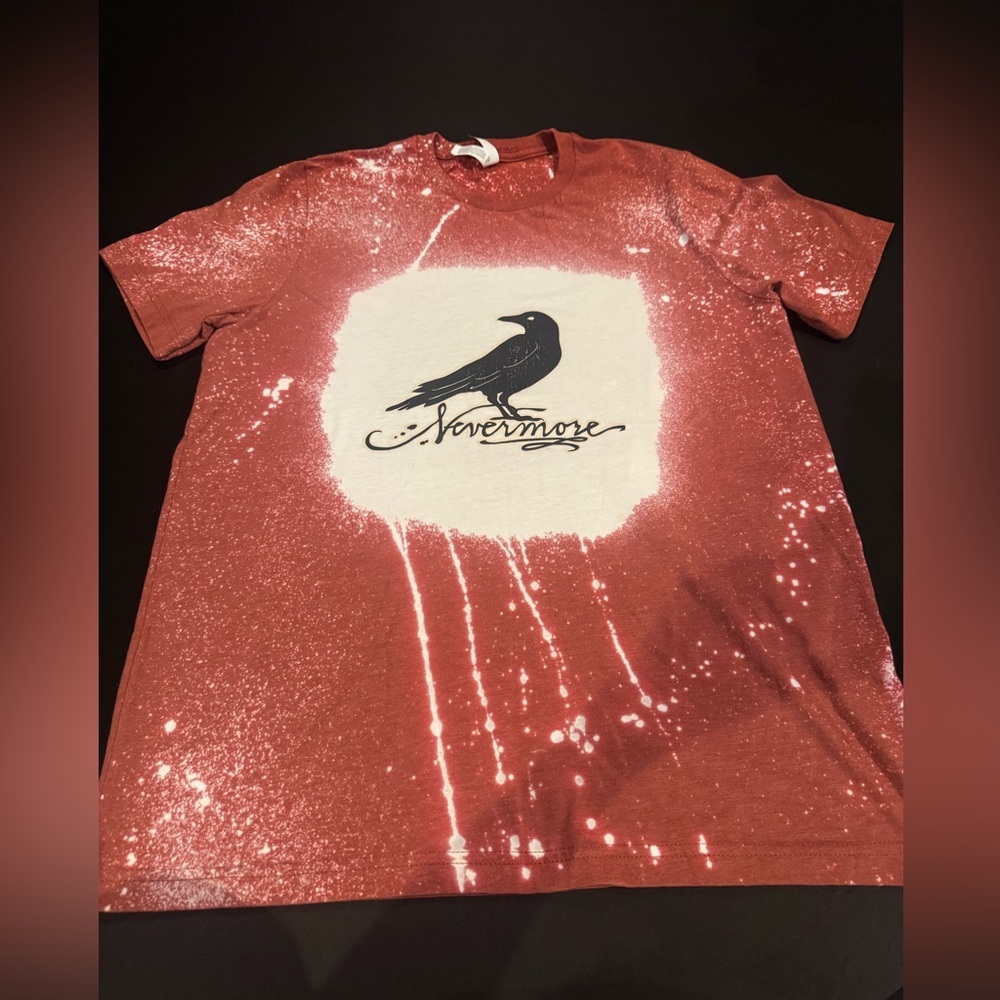 Canvas Splatter Shirt Large Streetwear Y2K Minimalist Artistic